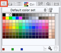 Clip Studio Paint Color Set options