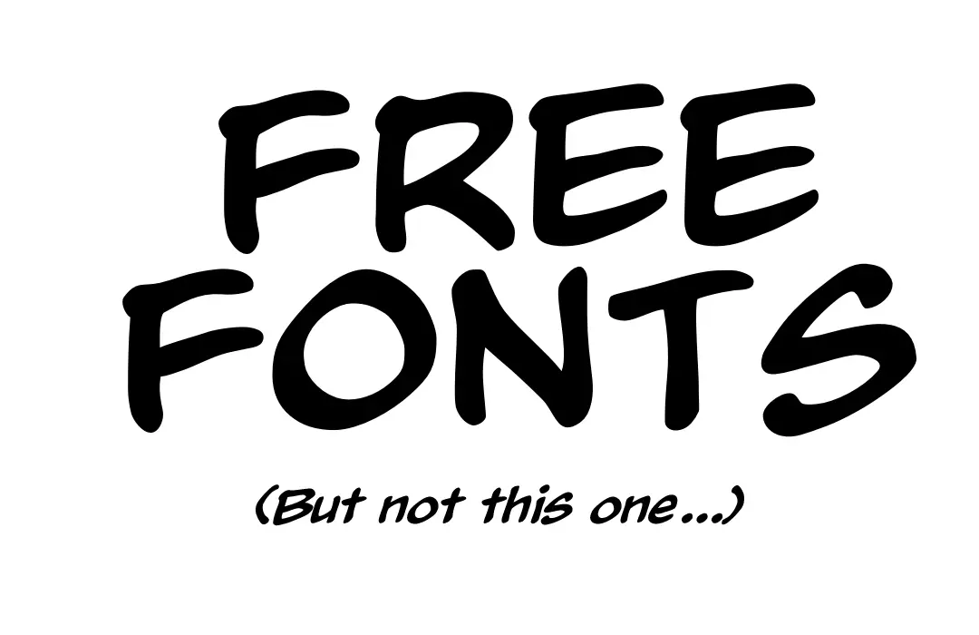 List of free fonts