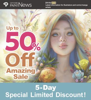 When Does Clip Studio Paint Go On Sale? - Learn CSP