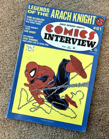 Comics Interview #81 cover
