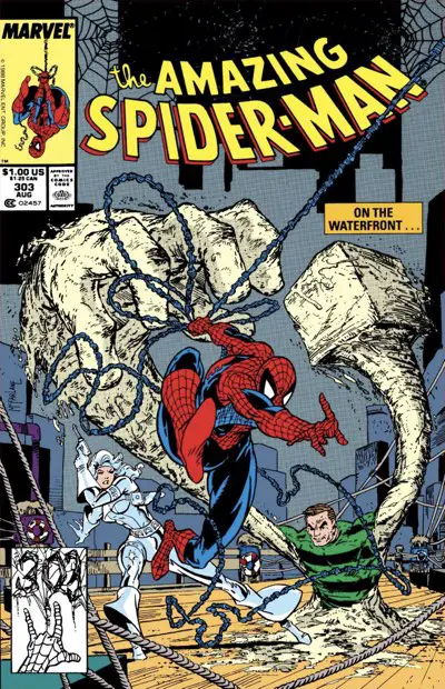 The Amazing Spider-Man #303 cover by Todd McFarlane