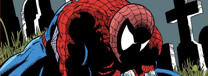 The Amazing Spider-Man #308 cover detail by Todd McFarlane