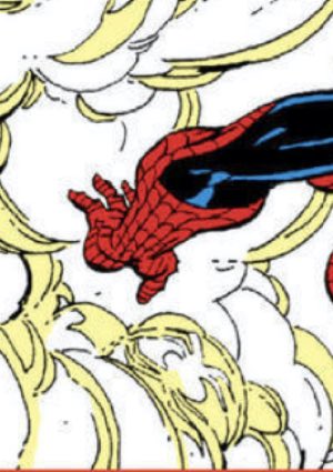 The hidden spider on the cover of The Amazing Spider-Man #312, drawn by Todd McFarlane