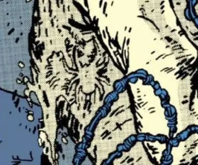 The hidden spider on the cover of "The Amazing Spider-Man" #303 is on Sandman's right hand
