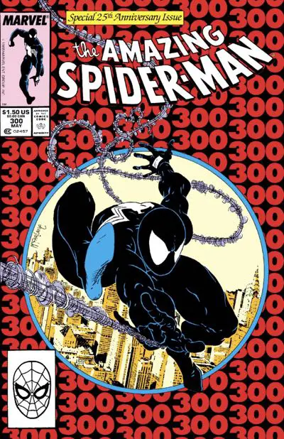 Amazing Spider-Man #300 cover by Todd McFarlane
