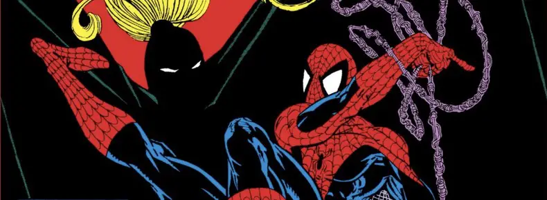The Amazing Spider-Man #310 cover detail by Todd McFarlane featuring Spider-Man and the Shrike