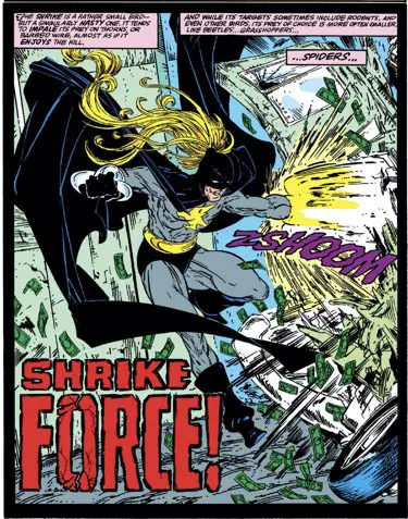 KIller Shrike splash page by Todd McFarlane