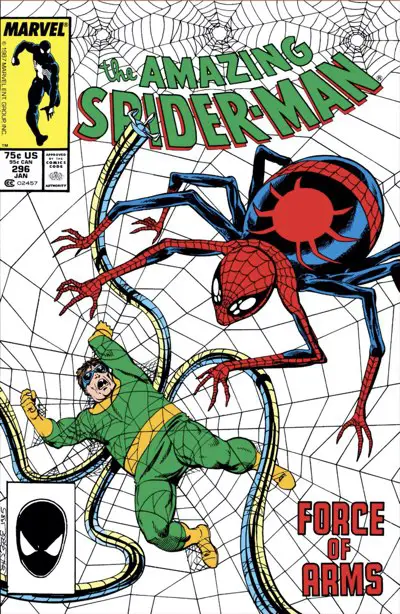 Amazing Spider-Man #296 cover by John Byrne