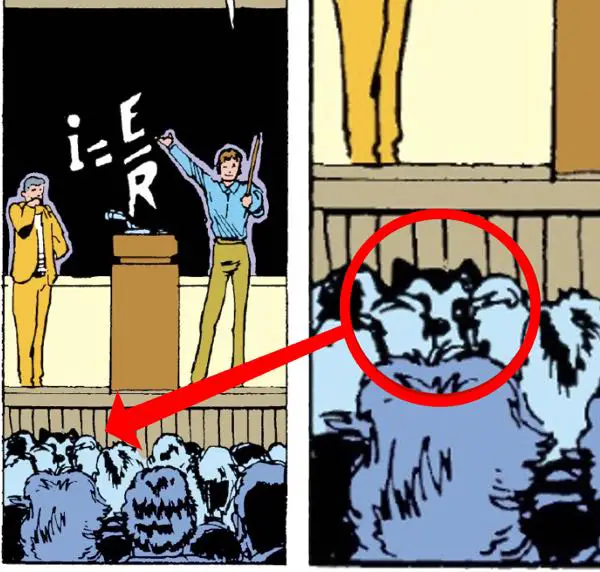 Todd McFarlane hides Felix the Cat in the student body