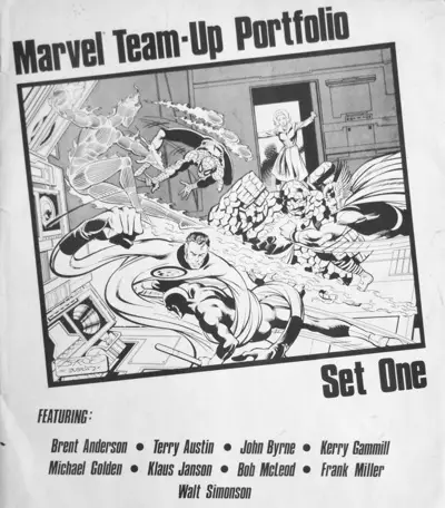 Marvel Team-Up Portfolio cover