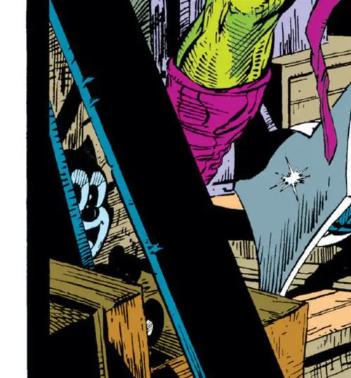 Felix the Cat appears in Norman Osborn's attic in Amazing Spider-Man #312