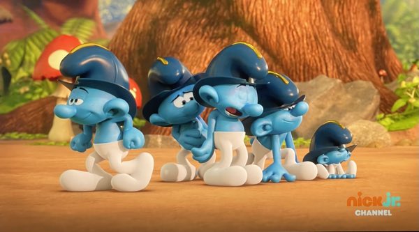 The Smurfs Majestic 5 in training! Rescue Squad is ready and able!