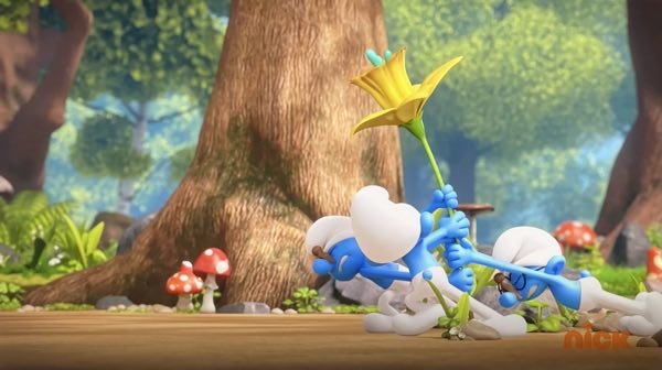 Smurf Iwo Jima and the 100 Year Flower