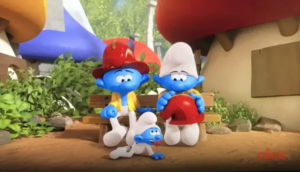 Clumsy, Dimwitty, and Baby Smurf